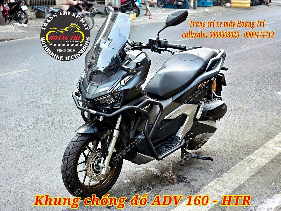 Gù Chống Đổ ADV 160: Bảo Vệ Xế Yêu, Nâng Tầm Phong Cách