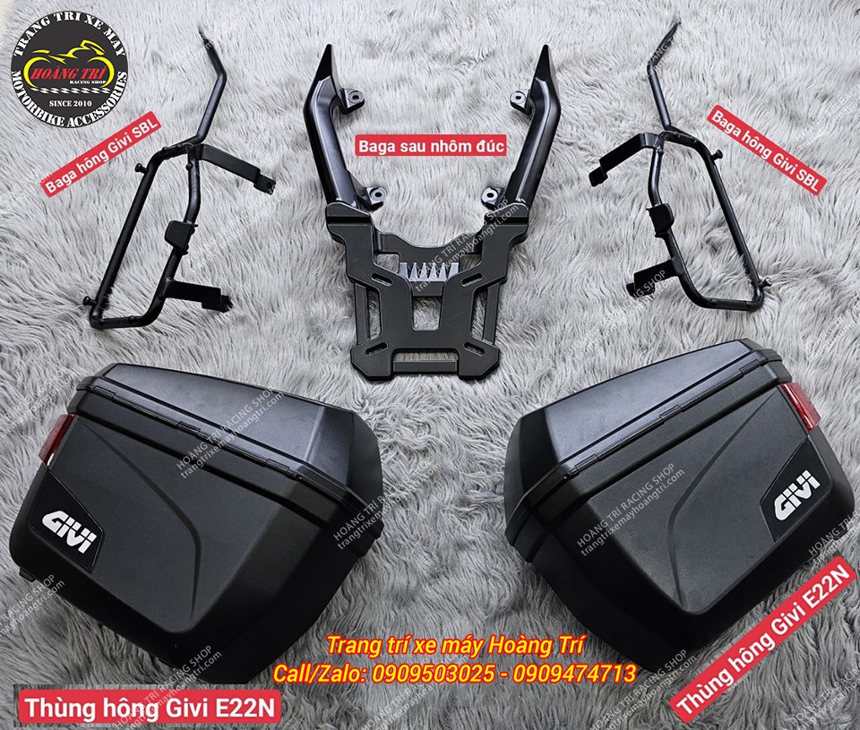 Thùng Givi ADV 160: Giải Pháp Lưu Trữ Hoàn Hảo Cho Dân Phượt