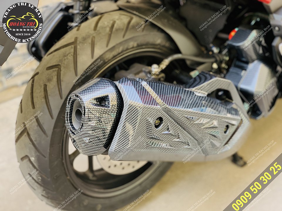 Chụp Pô Xe Tay Ga Carbon: Nâng Tầm Vẻ Đẹp và Hiệu Năng